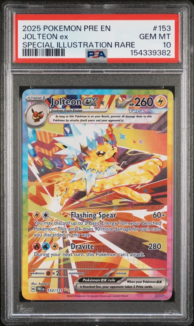 Jolteon EX, PSA 10