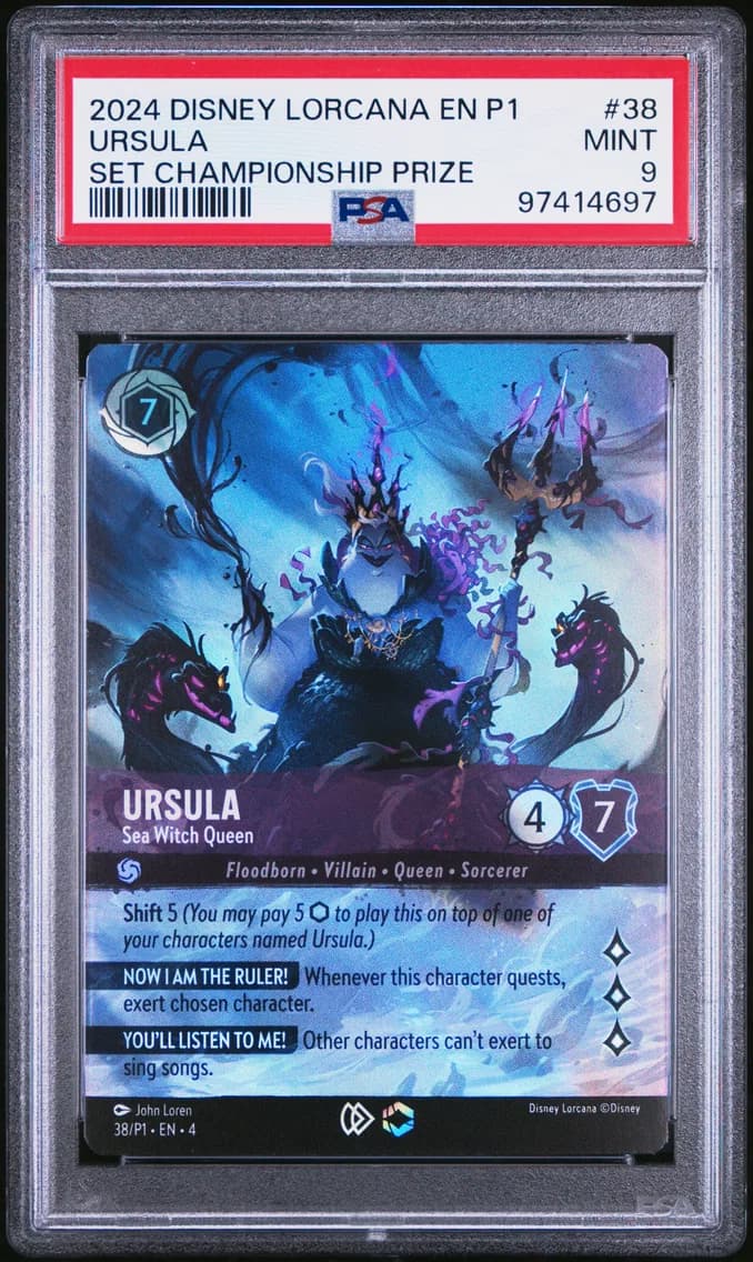 Ursula - Sea Witch Queen, PSA 9