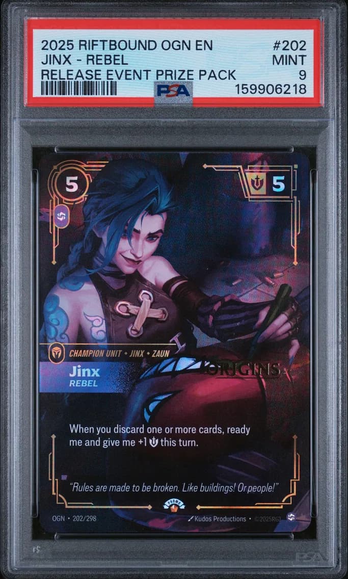 Jinx - Rebel, PSA 9