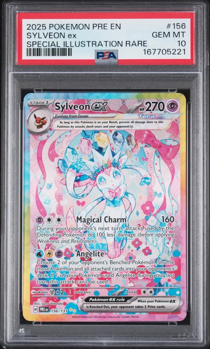 Sylveon EX, PSA 10