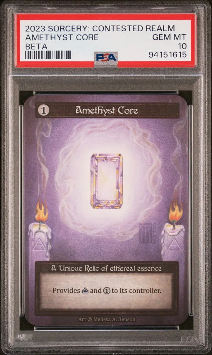 Amethyst Core, PSA 10