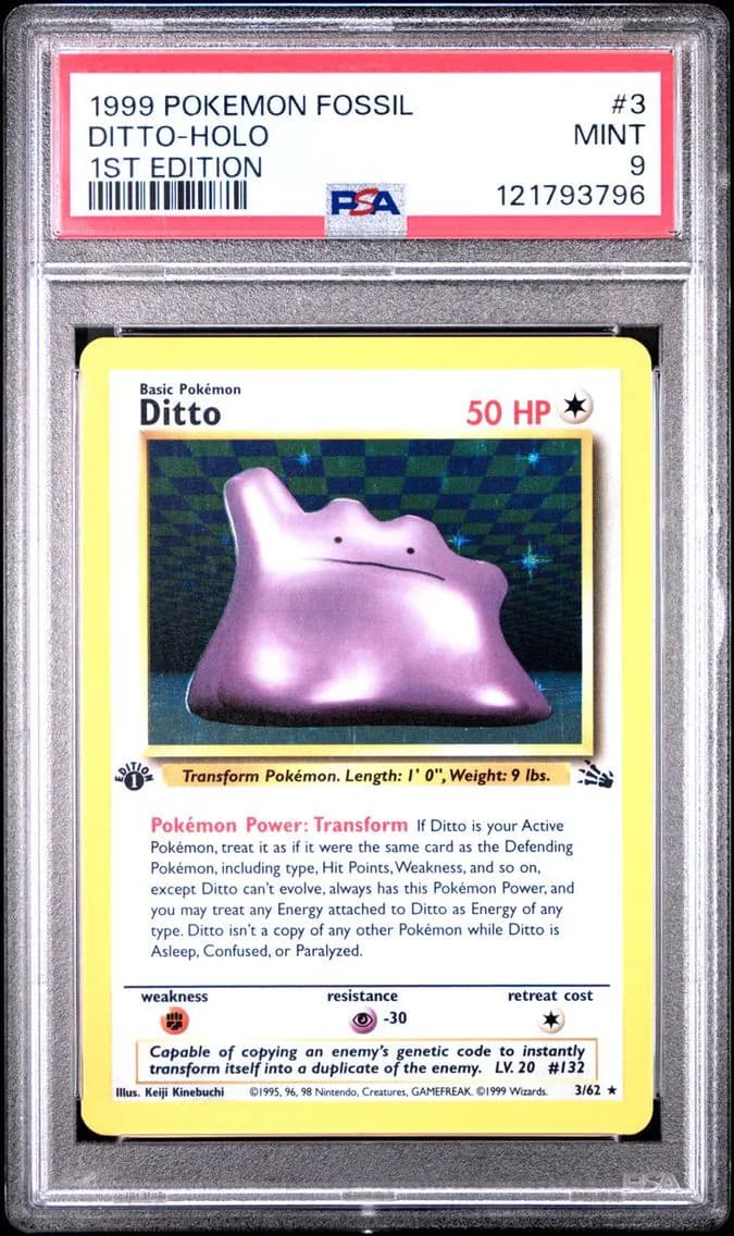DITTO-HOLO, PSA 9