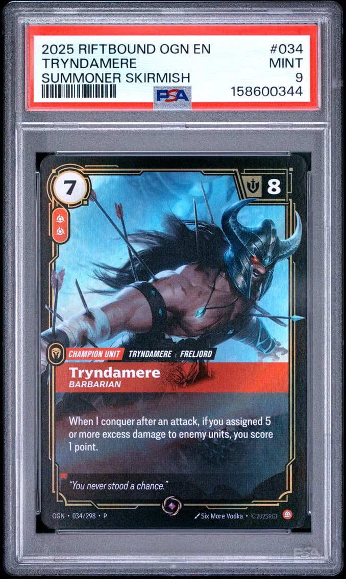 Tryndamere - Barbarian, PSA 9