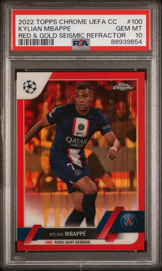 Kylian Mbappe, PSA 10