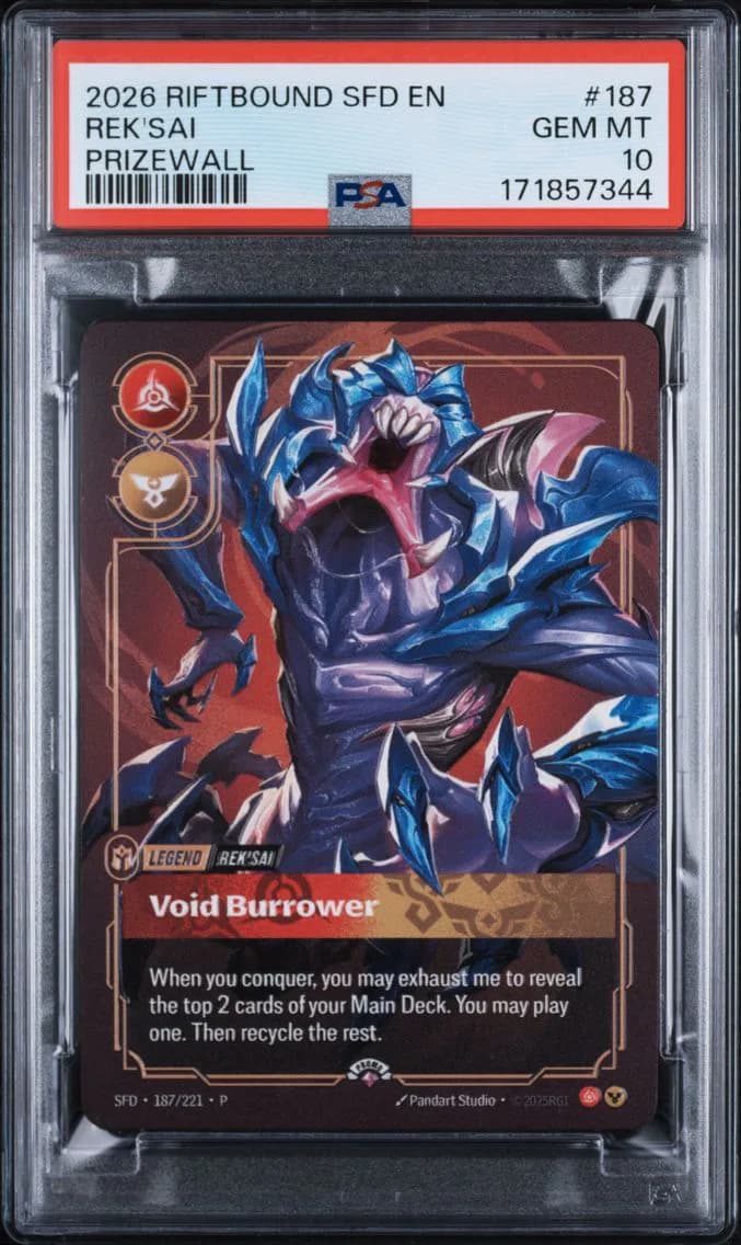 Rek'Sai - Void Burrower, PSA 10