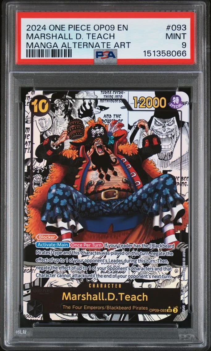 Marshall D. Teach, PSA 9