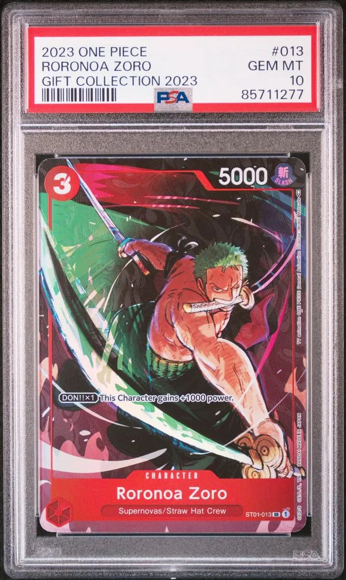 Roronoa Zoro, PSA 10