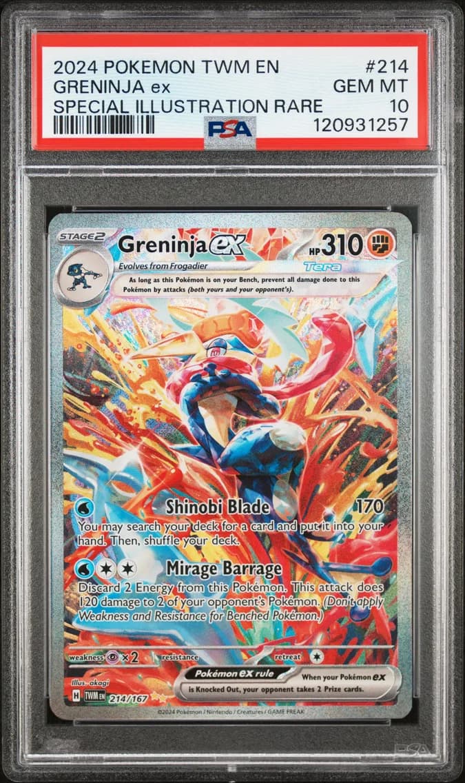 Greninja EX, PSA 10