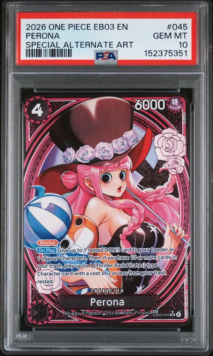 Perona, PSA 10
