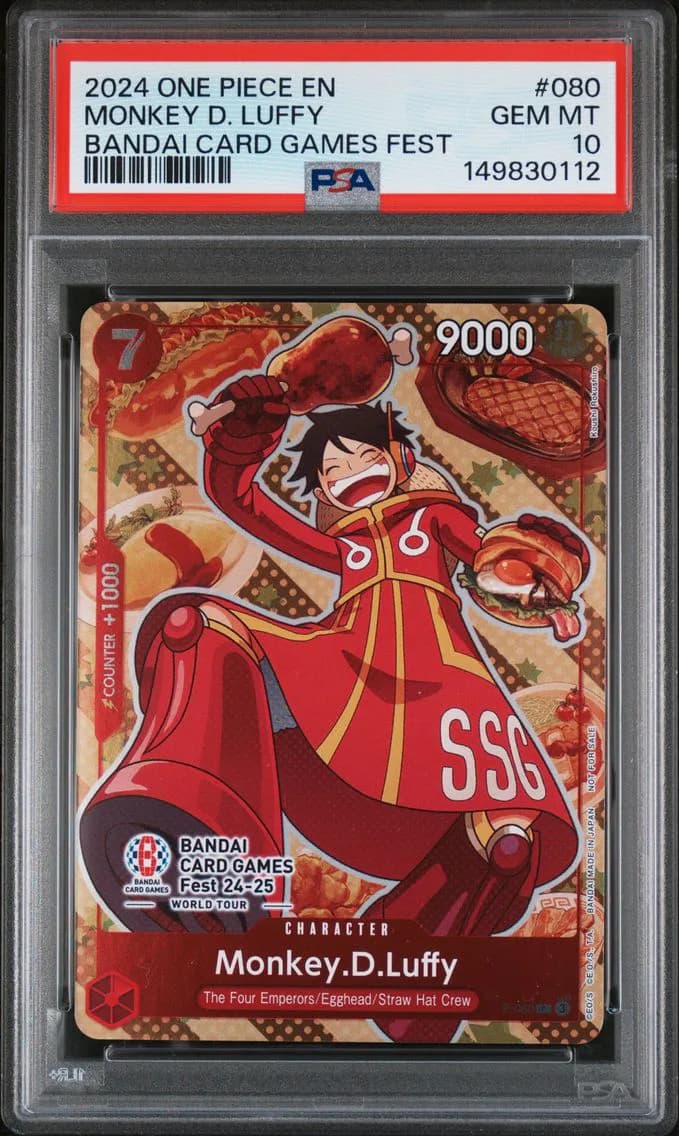 Monkey D. Luffy, PSA 10