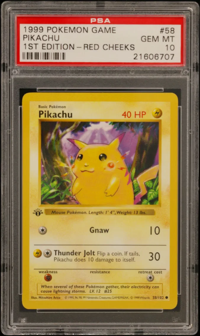 Pikachu, PSA 10