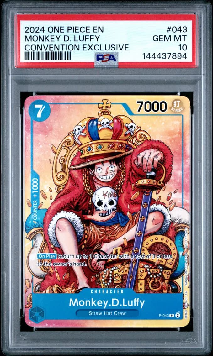 Monkey D. Luffy, PSA 10