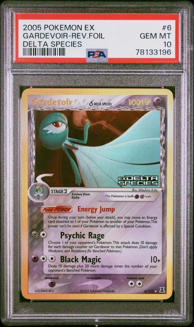 Gardevoir-Reverse Foil, PSA 10