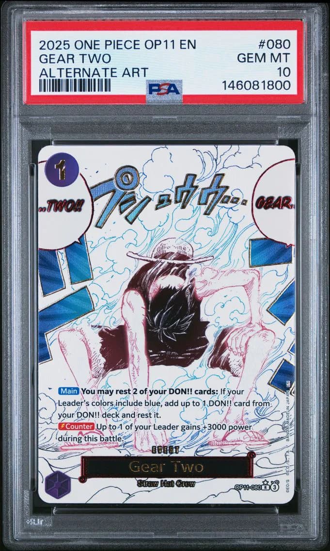 Gear Two, PSA 10