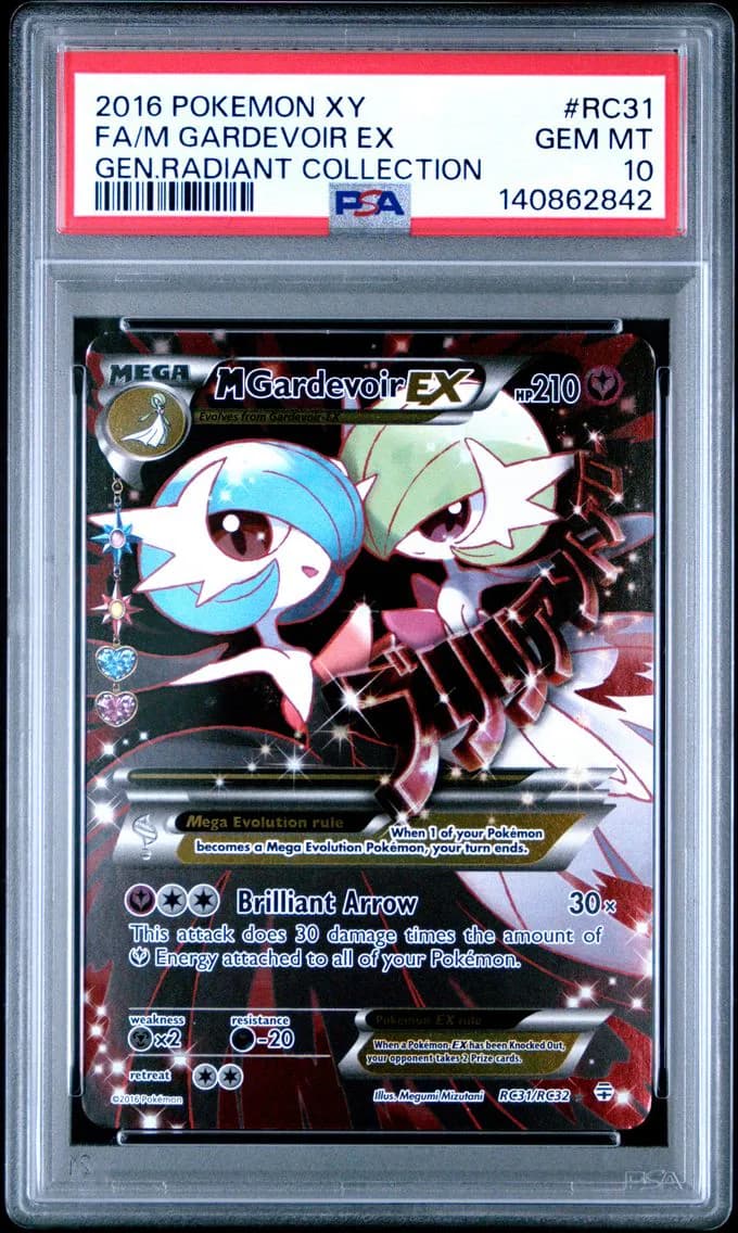 Full Art/M Gardevoir EX, PSA 10