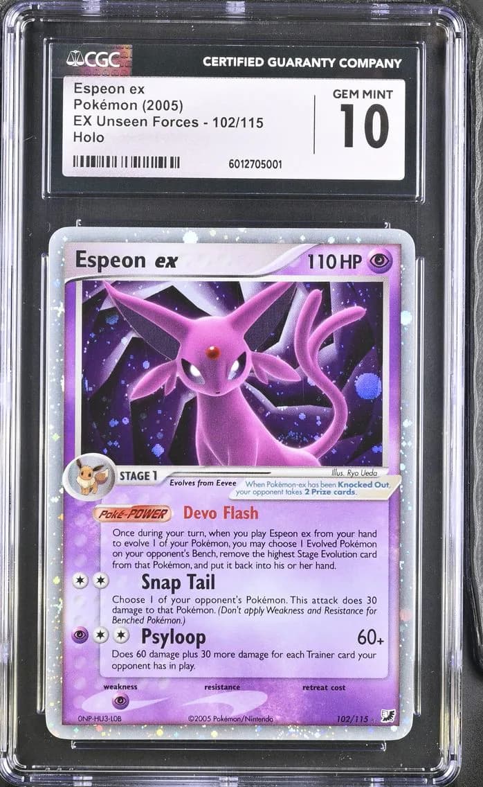 Espeon ex, CGC 10