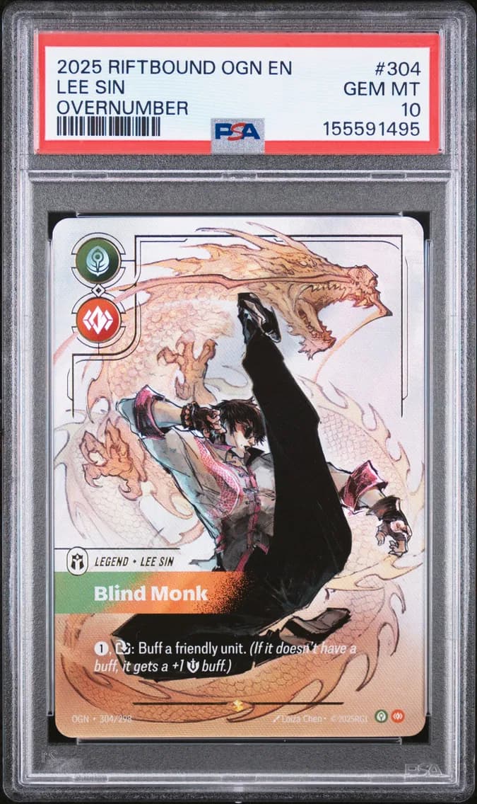 Lee Sin - Blind Monk, PSA 10