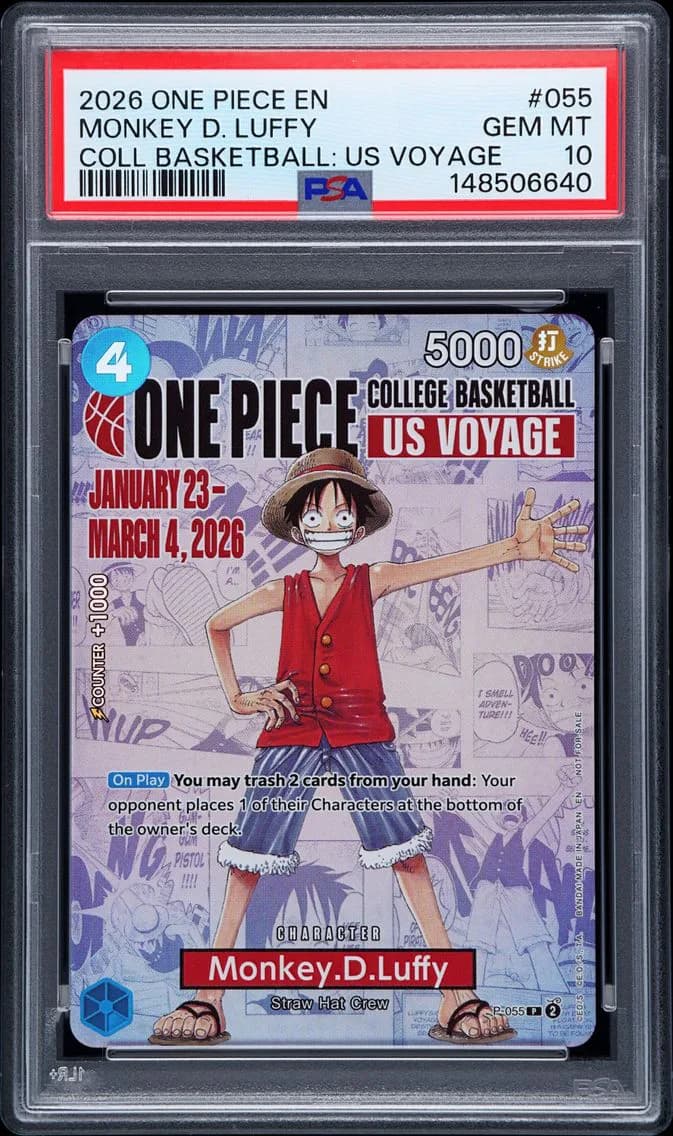 Monkey D. Luffy, PSA 10