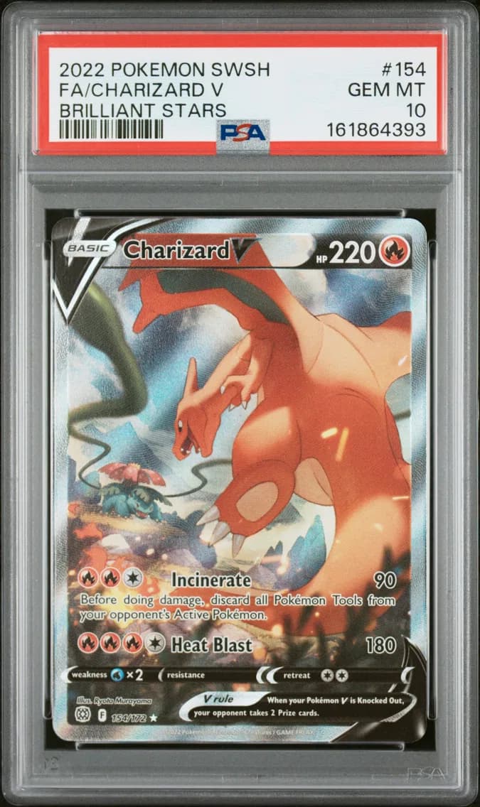 Full Art/Charizard V, PSA 10