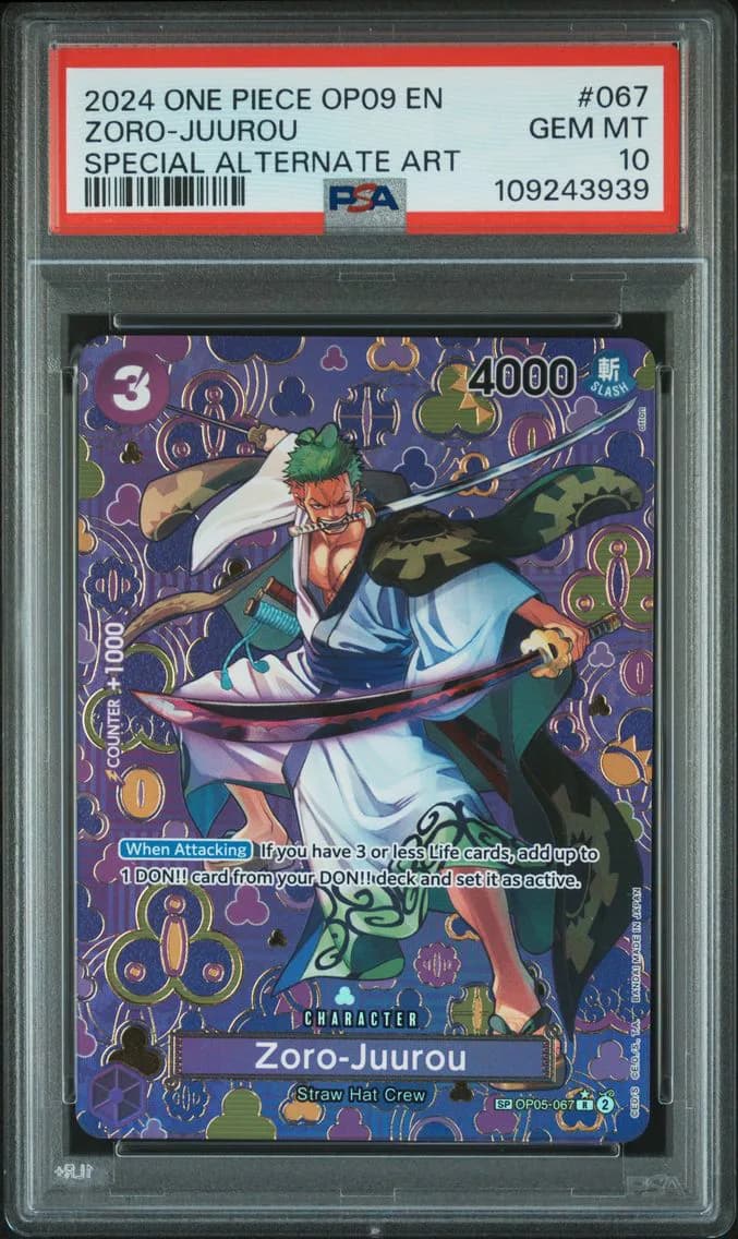 Zoro-Juurou, PSA 10