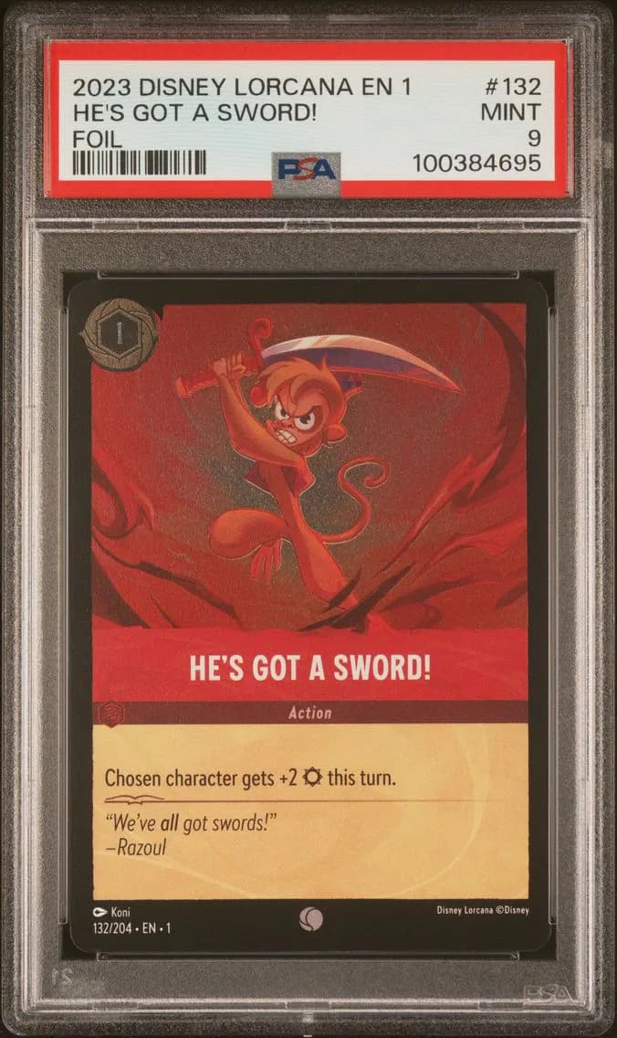 He's Got A Sword!, PSA 9