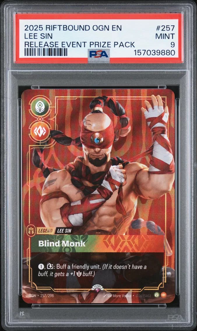 Lee Sin - Blind Monk, PSA 9