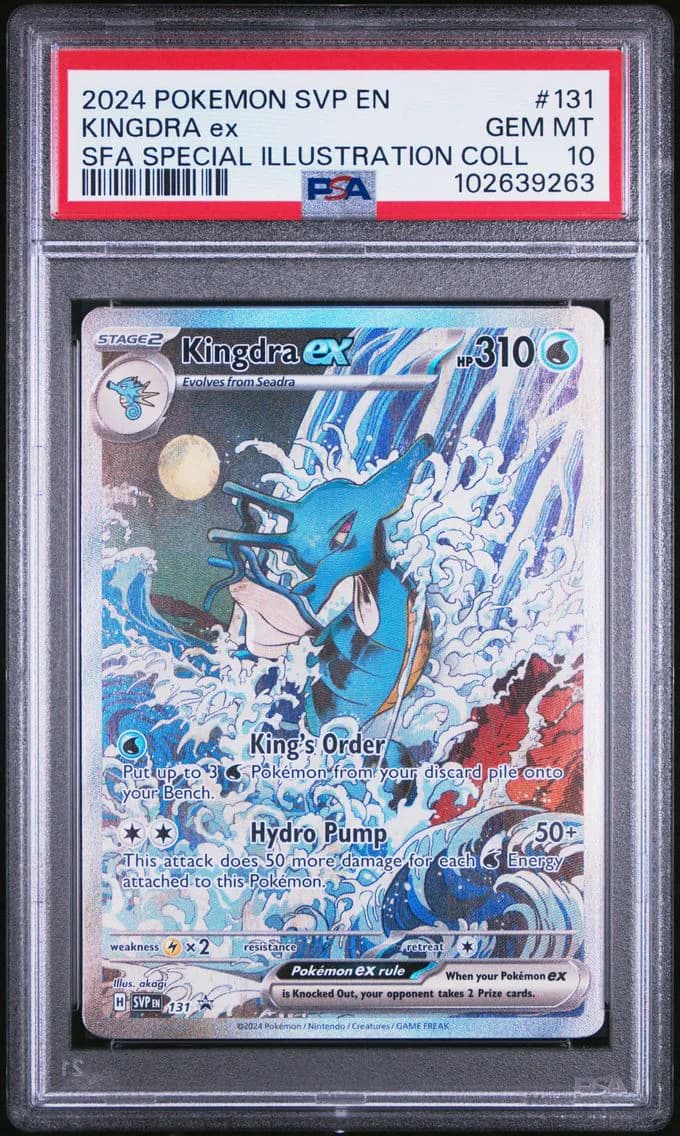 Kingdra EX, PSA 10