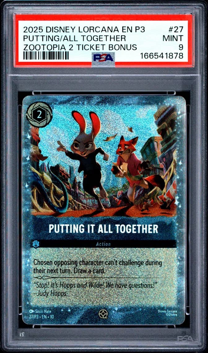 Putting It All Together, PSA 9