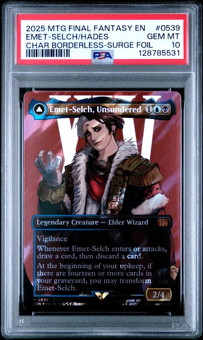 Emet-Selch, Unsundered/Hades, Sorcerer of Eld, PSA 10