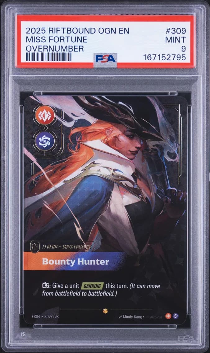 Miss Fortune - Bounty Hunter, PSA 9