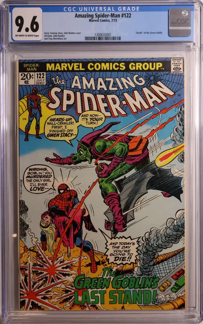 1973 Amazing Spider-Man #122, CGC 9.6