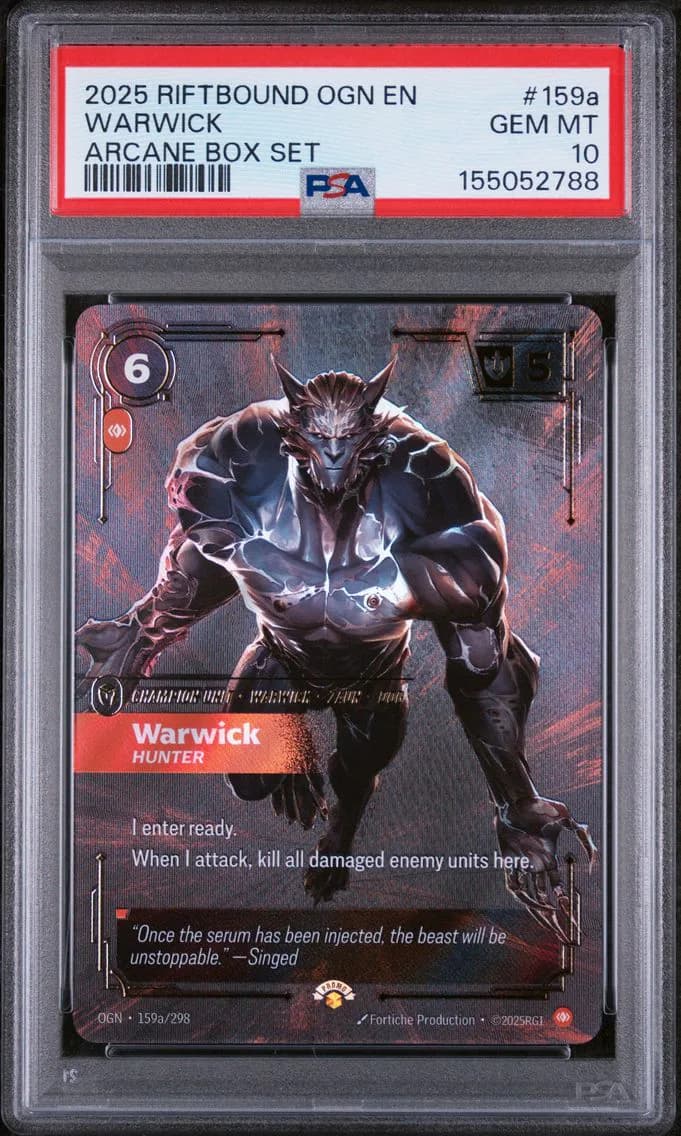 Warwick - Hunter, PSA 10
