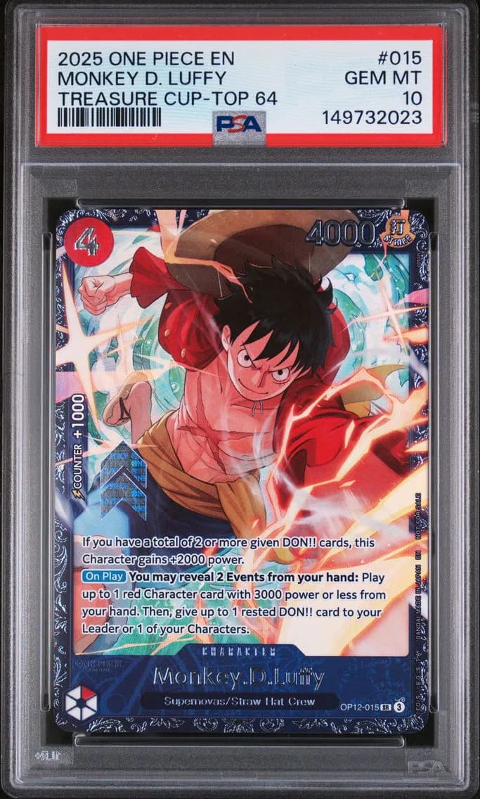 Monkey D. Luffy, PSA 10
