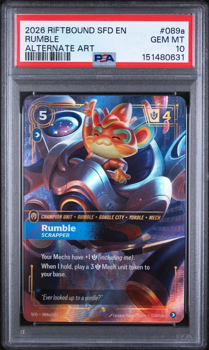 Rumble - Scrapper, PSA 10