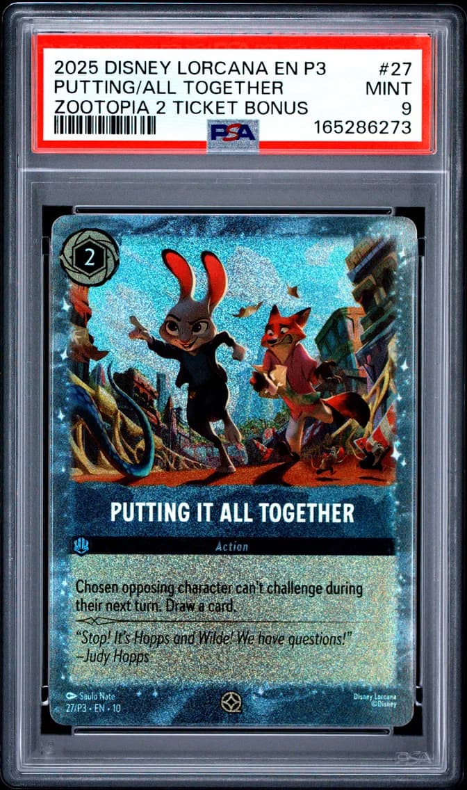 Putting It All Together, PSA 9