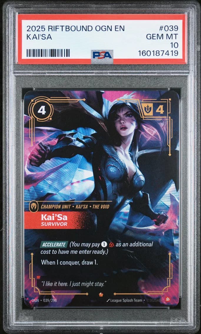 KAI'SA, PSA 10