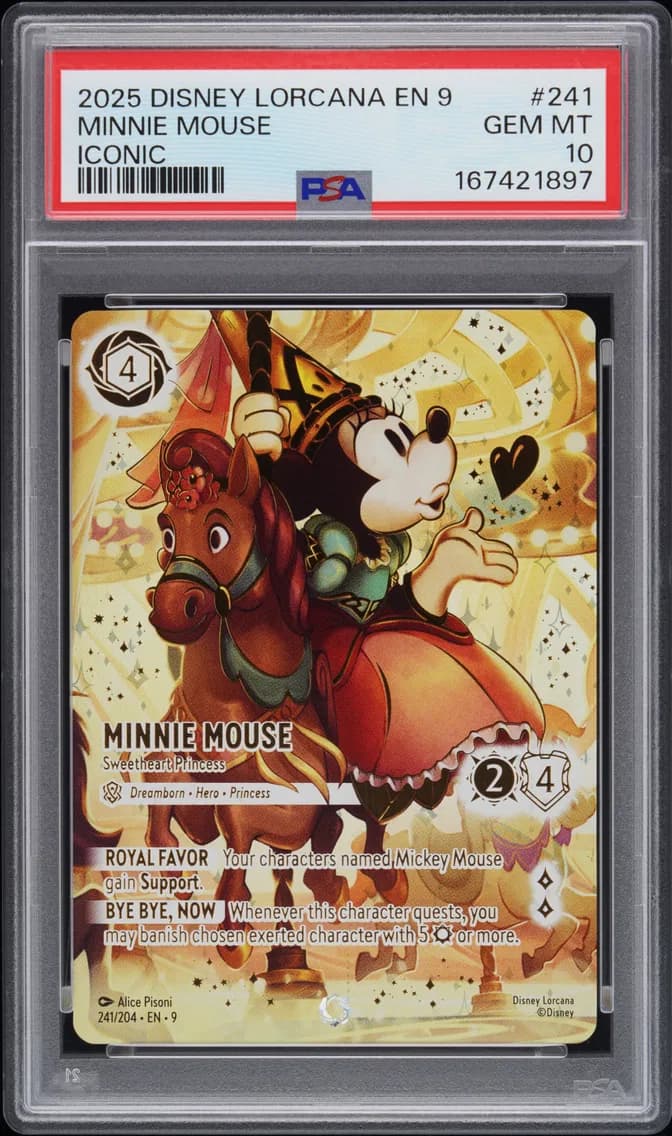 Minnie Mouse - Sweetheart Princess, PSA 10