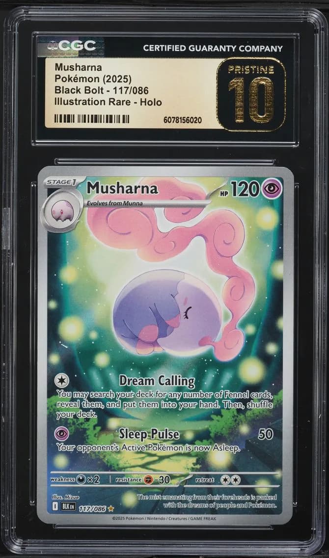 Musharna, CGC Pristine 10