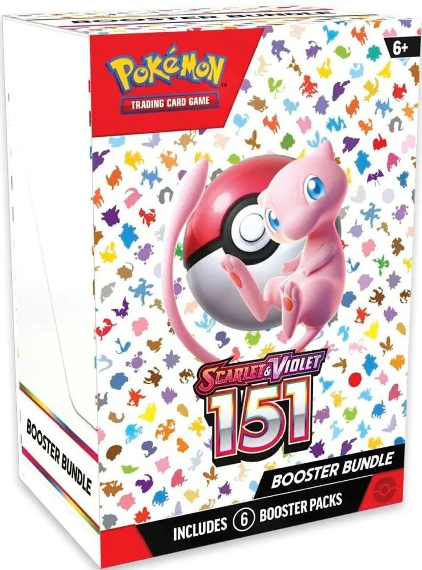 Pokemon TCG Scarlet & Violet 3.5 Pokemon 151 Booster Bundle, 
