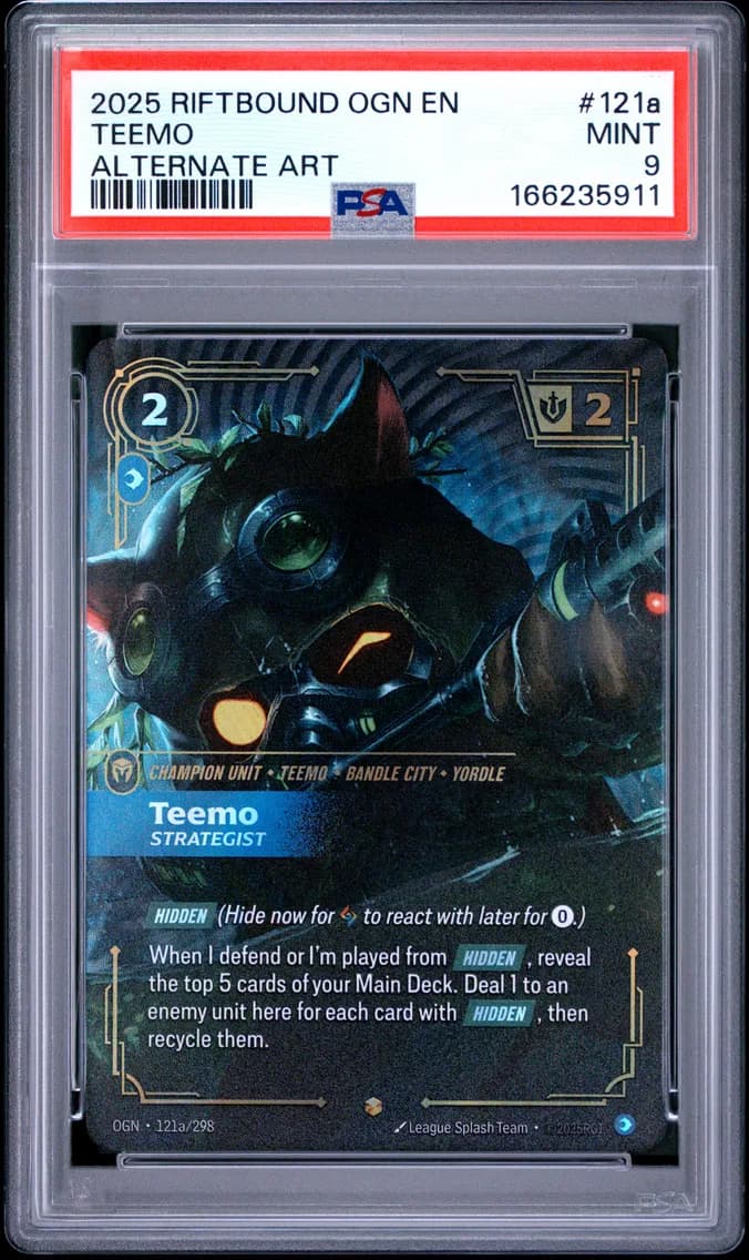 Teemo - Strategist, PSA 9