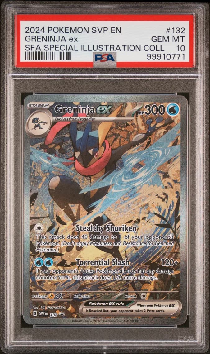 Greninja EX, PSA 10