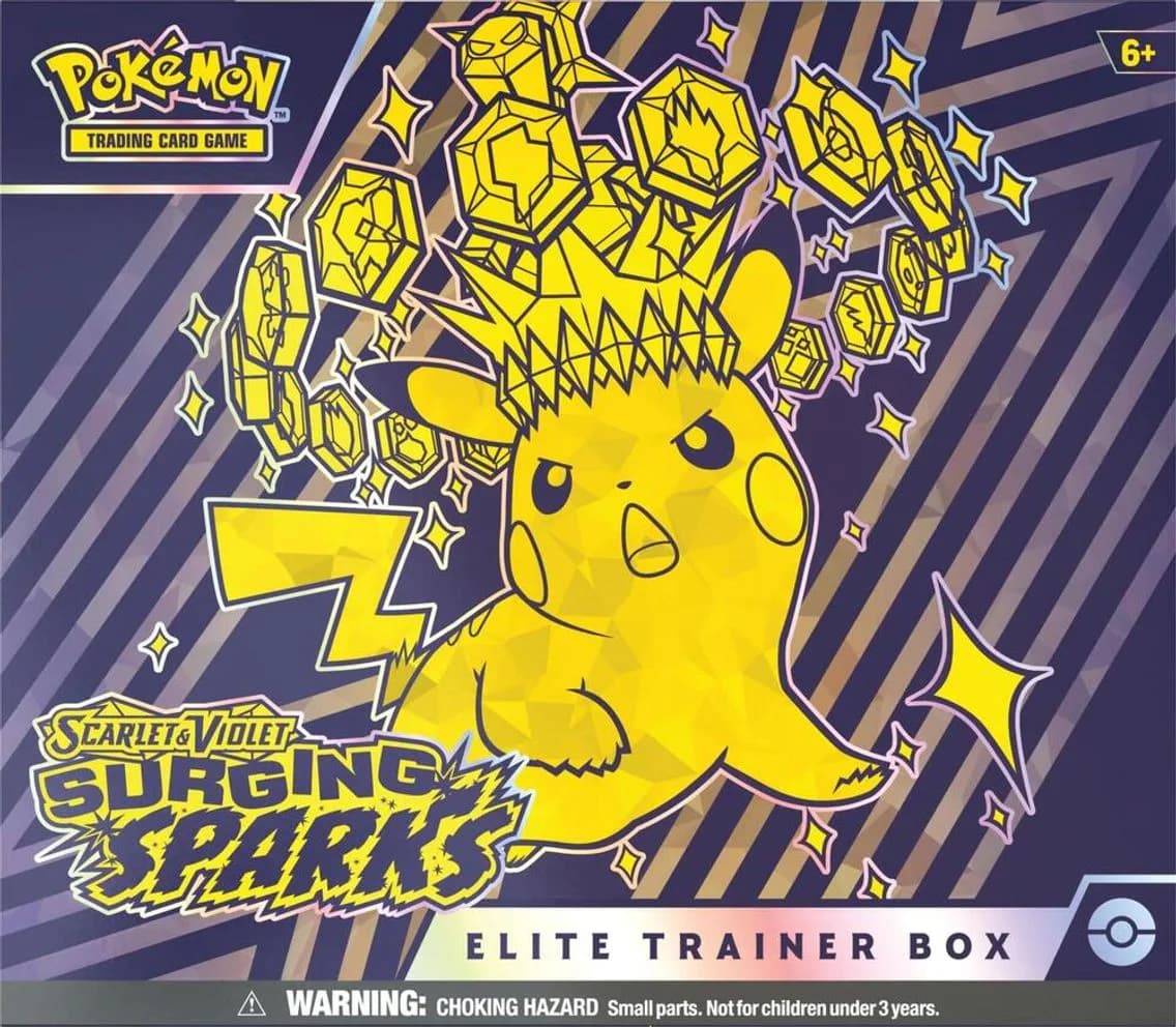 SV08 Surging Sparks Elite Trainer Box, 