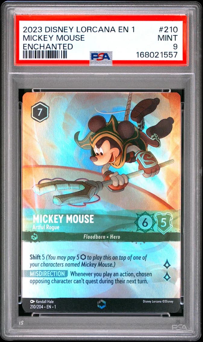 Mickey Mouse - Artful Rogue, PSA 9