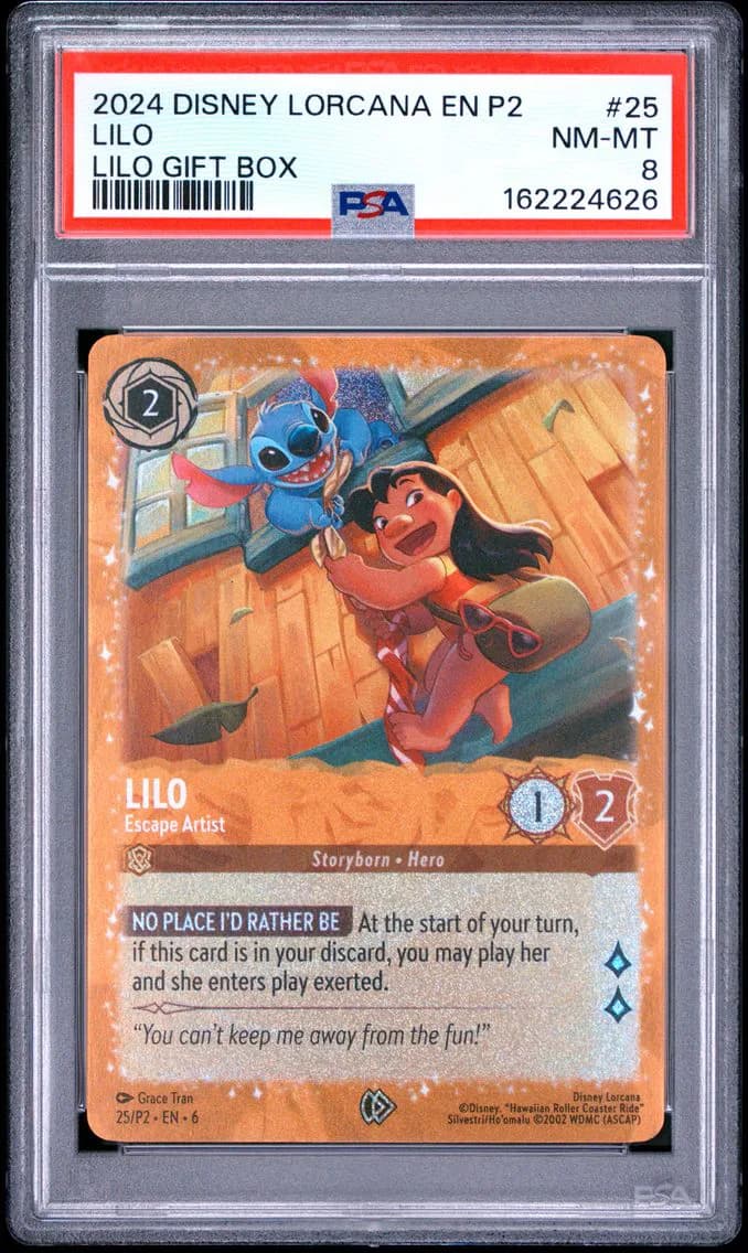 Lilo - Escape Artist, PSA 8