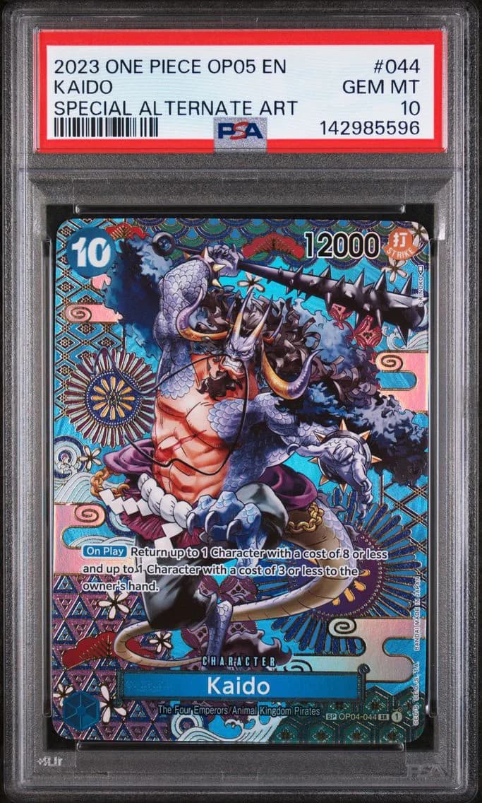 Kaido Special Alternate Art, PSA 10
