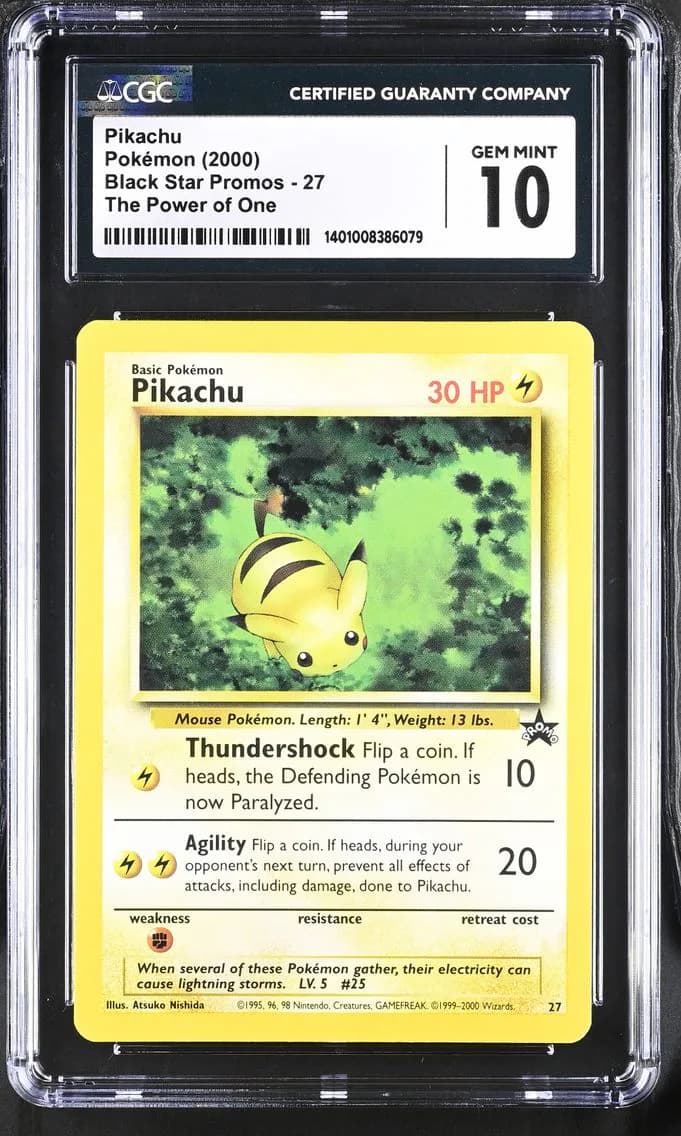 Pikachu, CGC 10