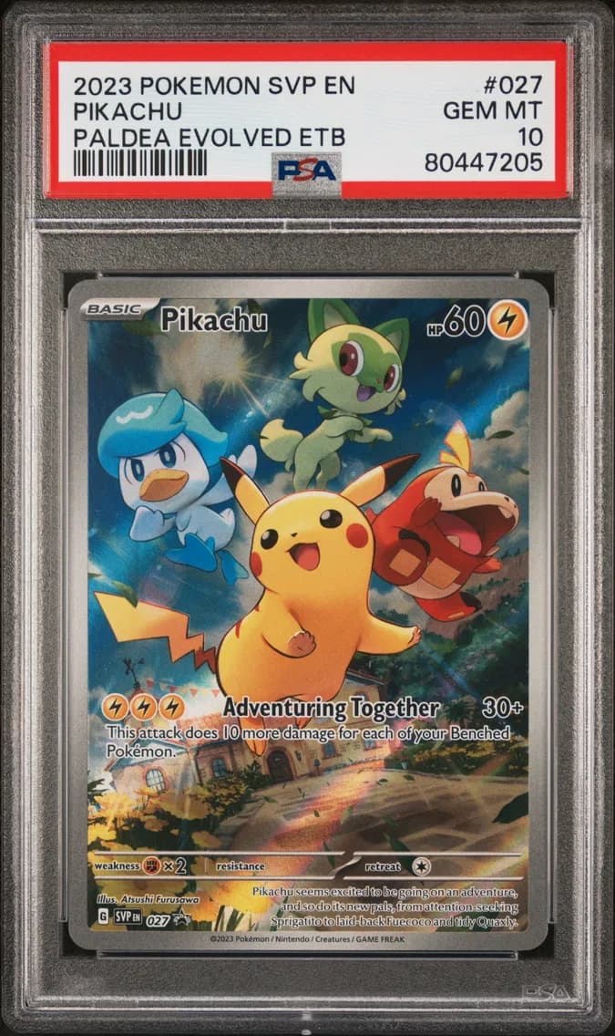 Pikachu, PSA 10