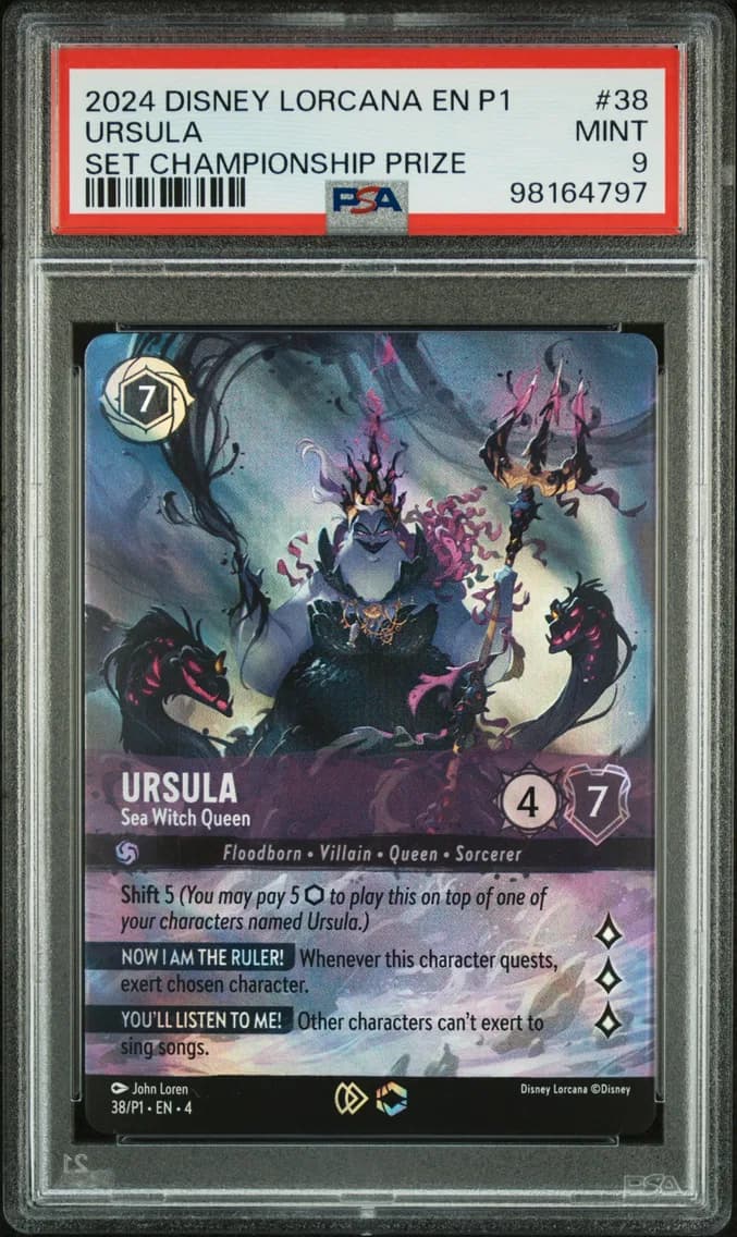Ursula - Sea Witch Queen, PSA 9