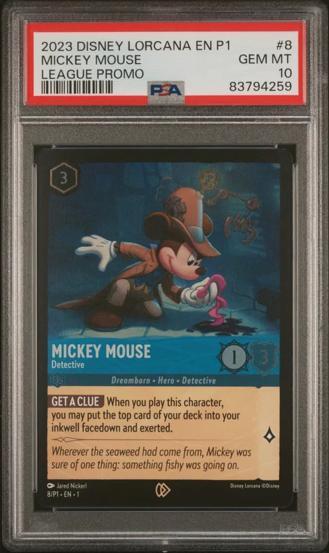 MICKEY MOUSE, PSA 10