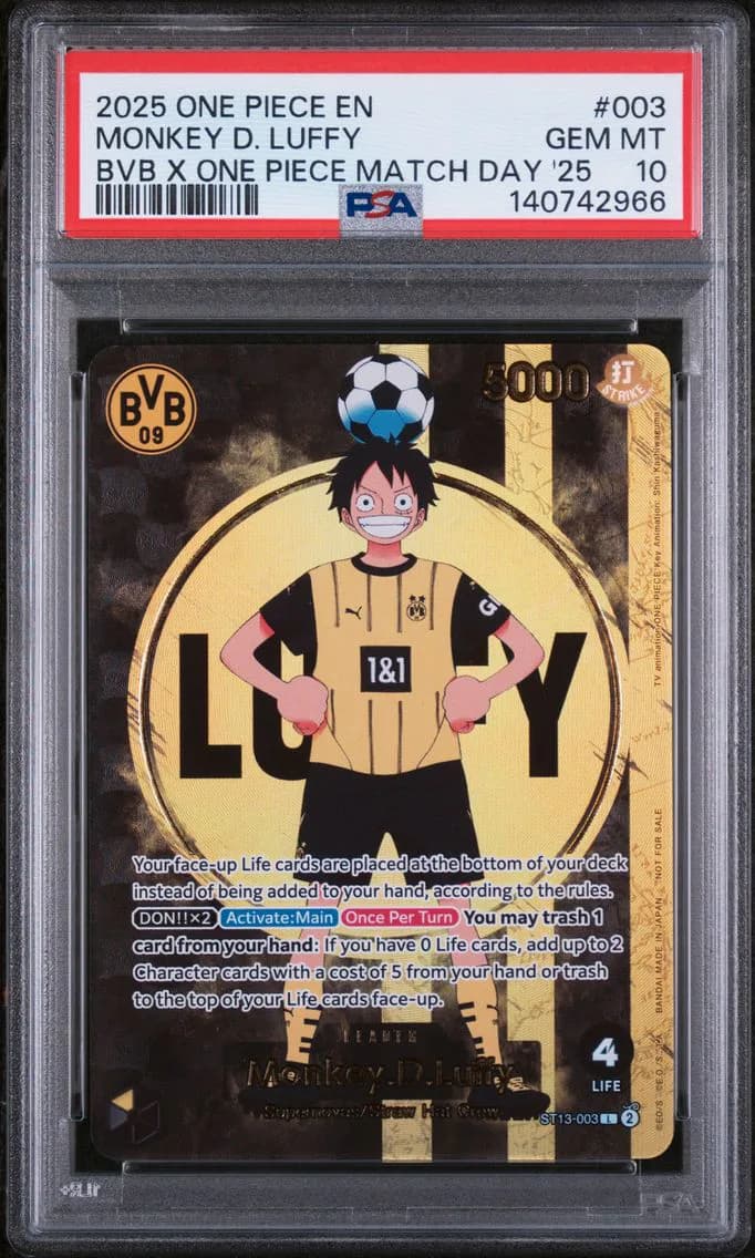 Monkey D. Luffy, PSA 10